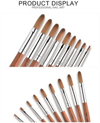 Rolabling multiple sizes laid out showing versatility for different nail techniques