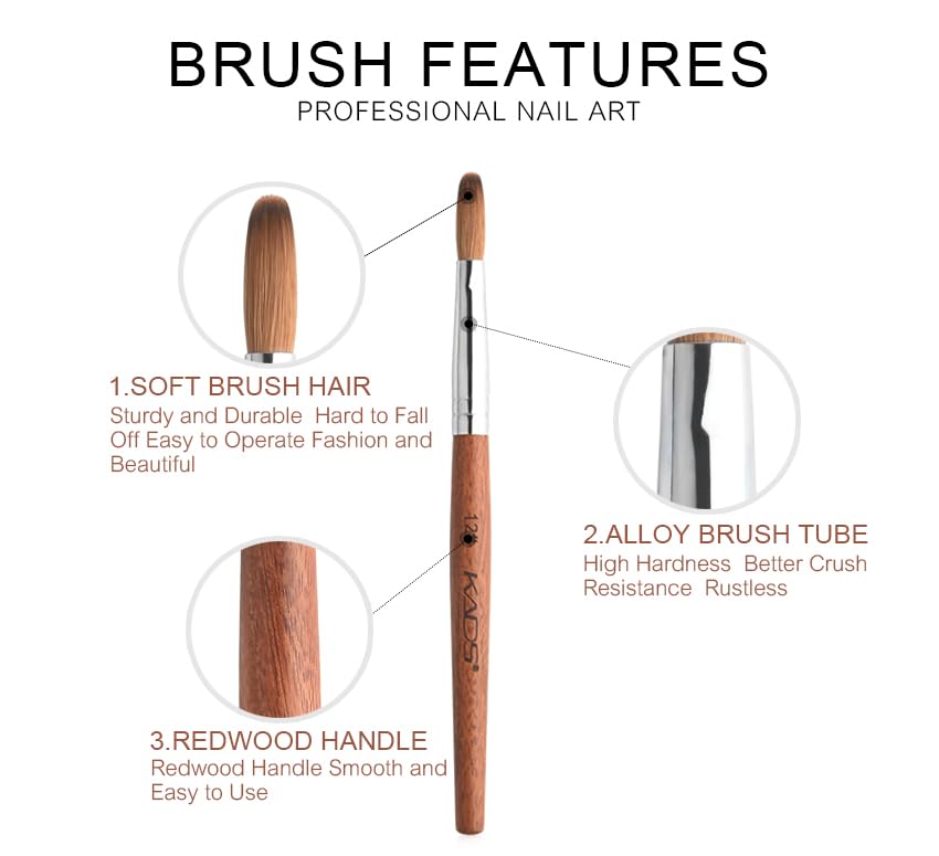 Rolabling brushes lined up for size comparison aiding correct size selection