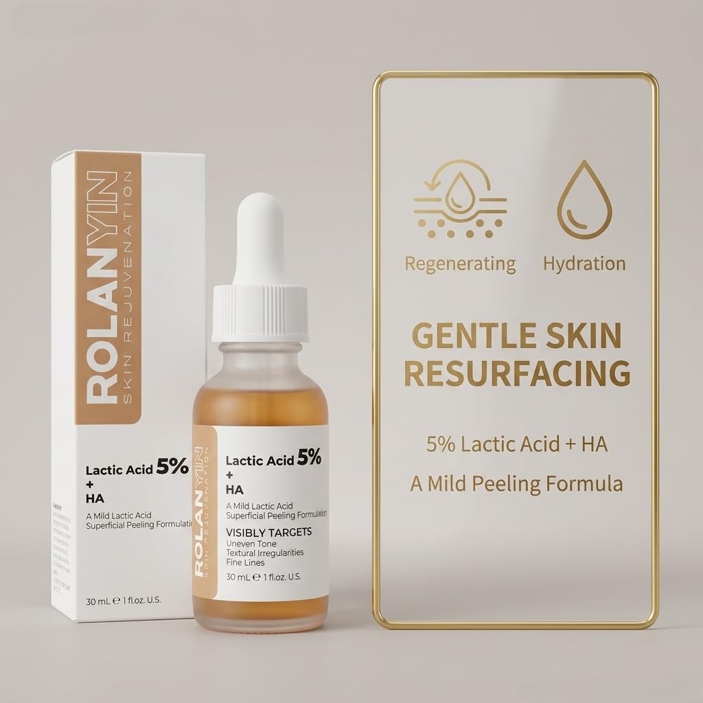 ROLANYIN applied on hand to show lightweight, non-greasy feel