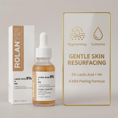 ROLANYIN applied on hand to show lightweight, non-greasy feel