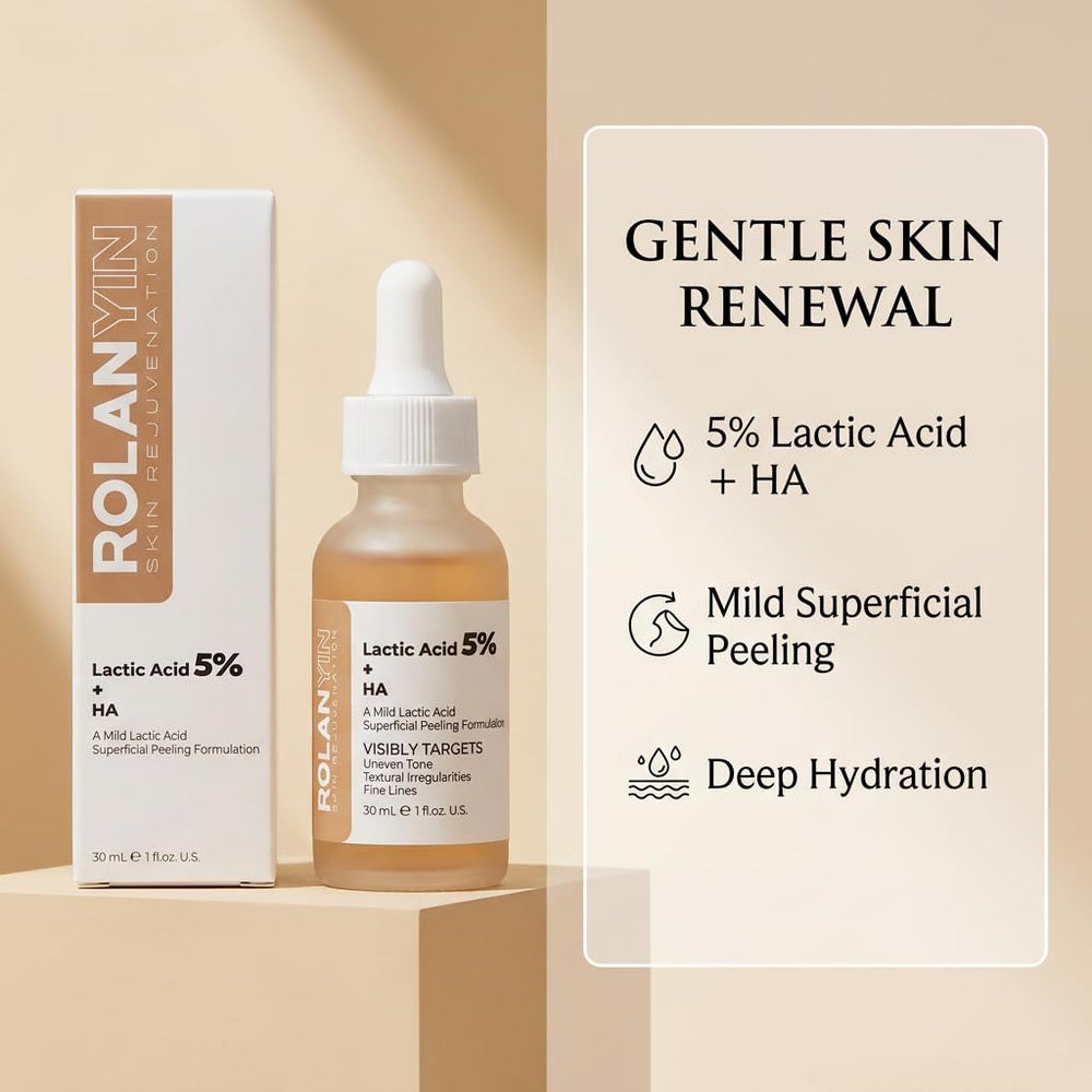 ROLANYIN close-up droplet texture highlighting fast absorption benefit