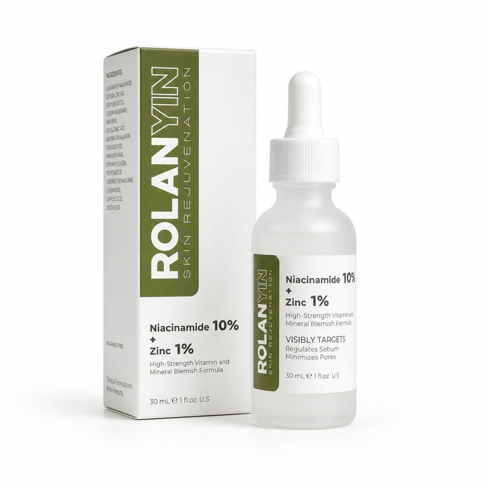 ROLANYIN front packaging showing serum bottle and branding for clear identification
