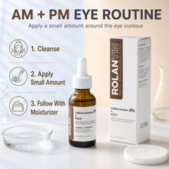 ROLANYIN label highlighting EGCG and caffeine, ingredient transparency benefit