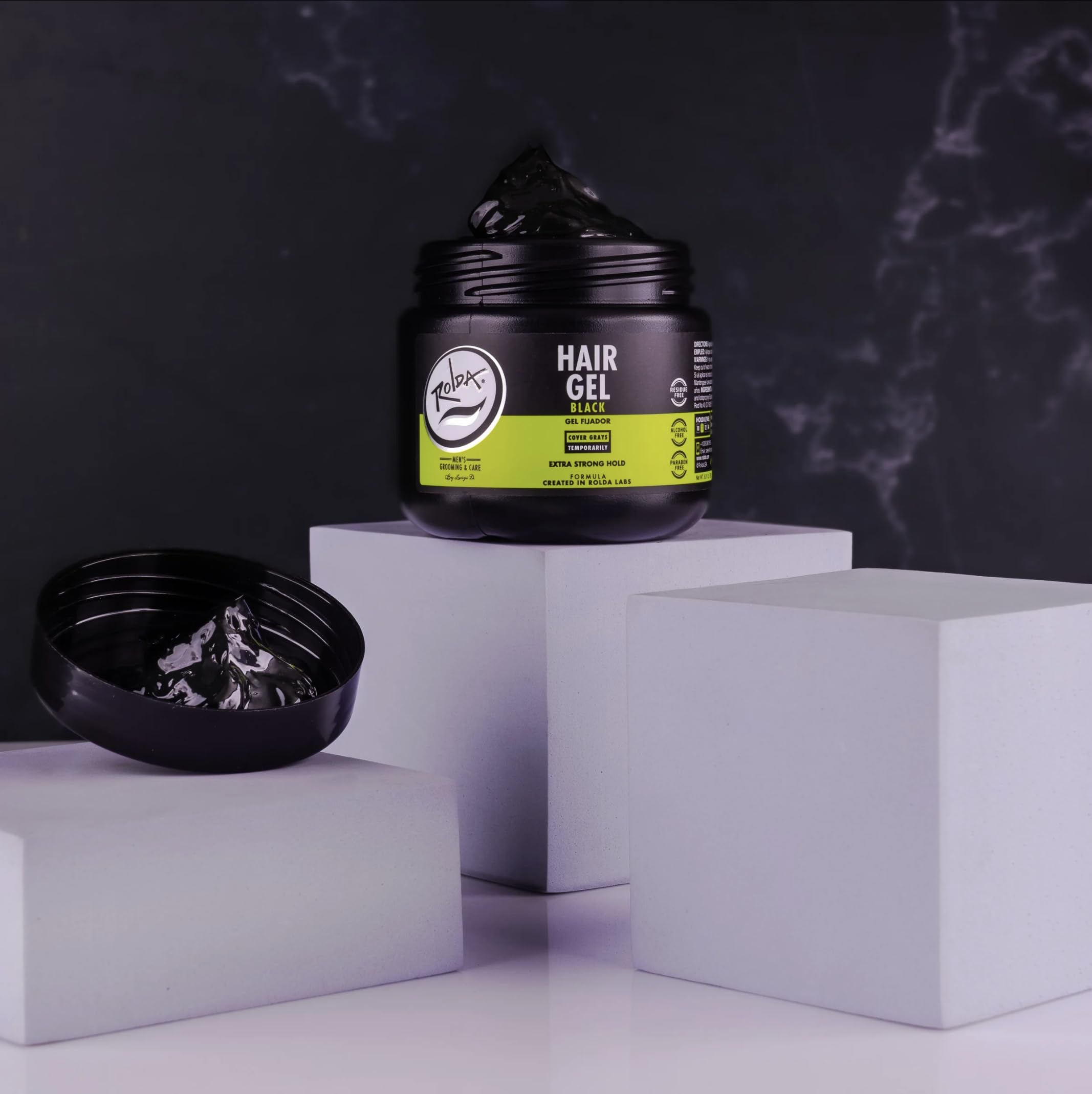 Rolda close-up of gel texture highlighting smooth application benefit