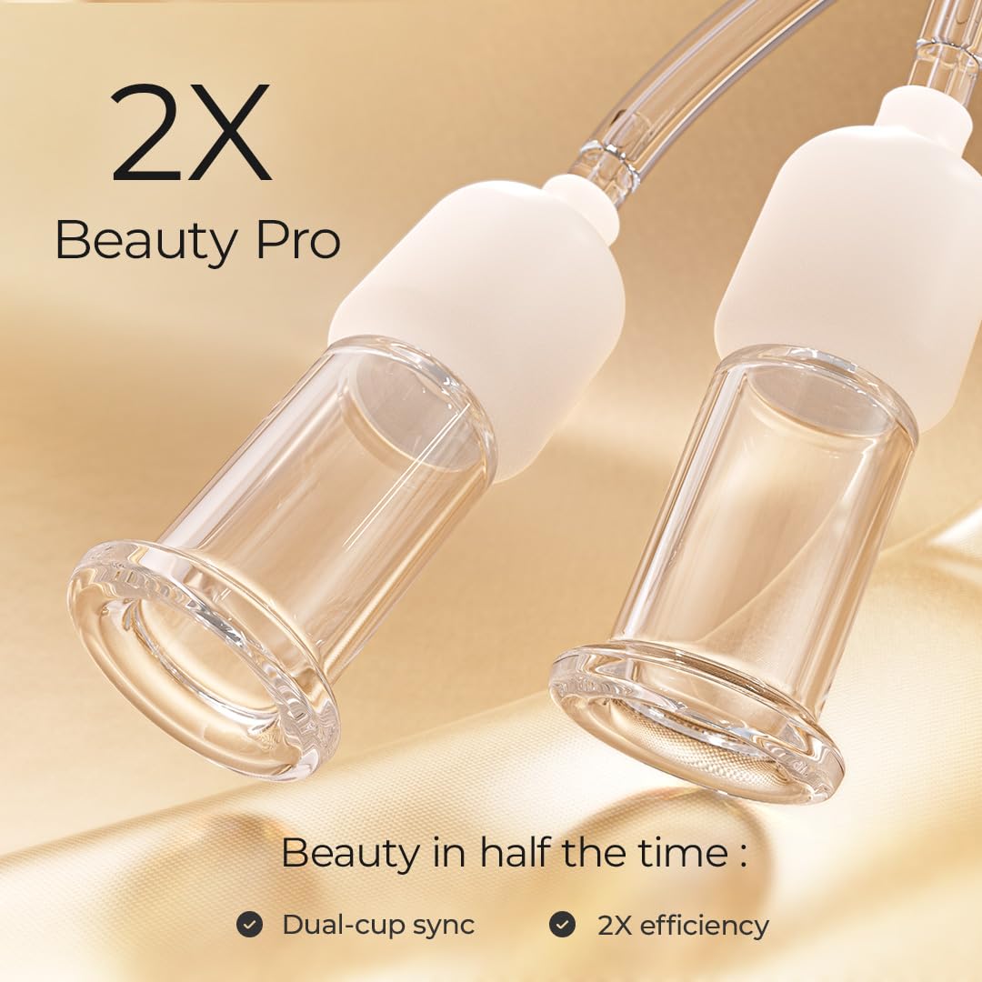 Rolevin small cup applied under eye reducing puffiness with gentle suction