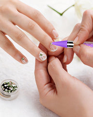 Rolybag precision tweezers fine curved tip, provides accurate stone placement