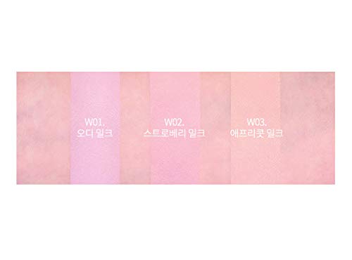 rom&nd blush on brush demonstrating easy pick-up and even application benefit
