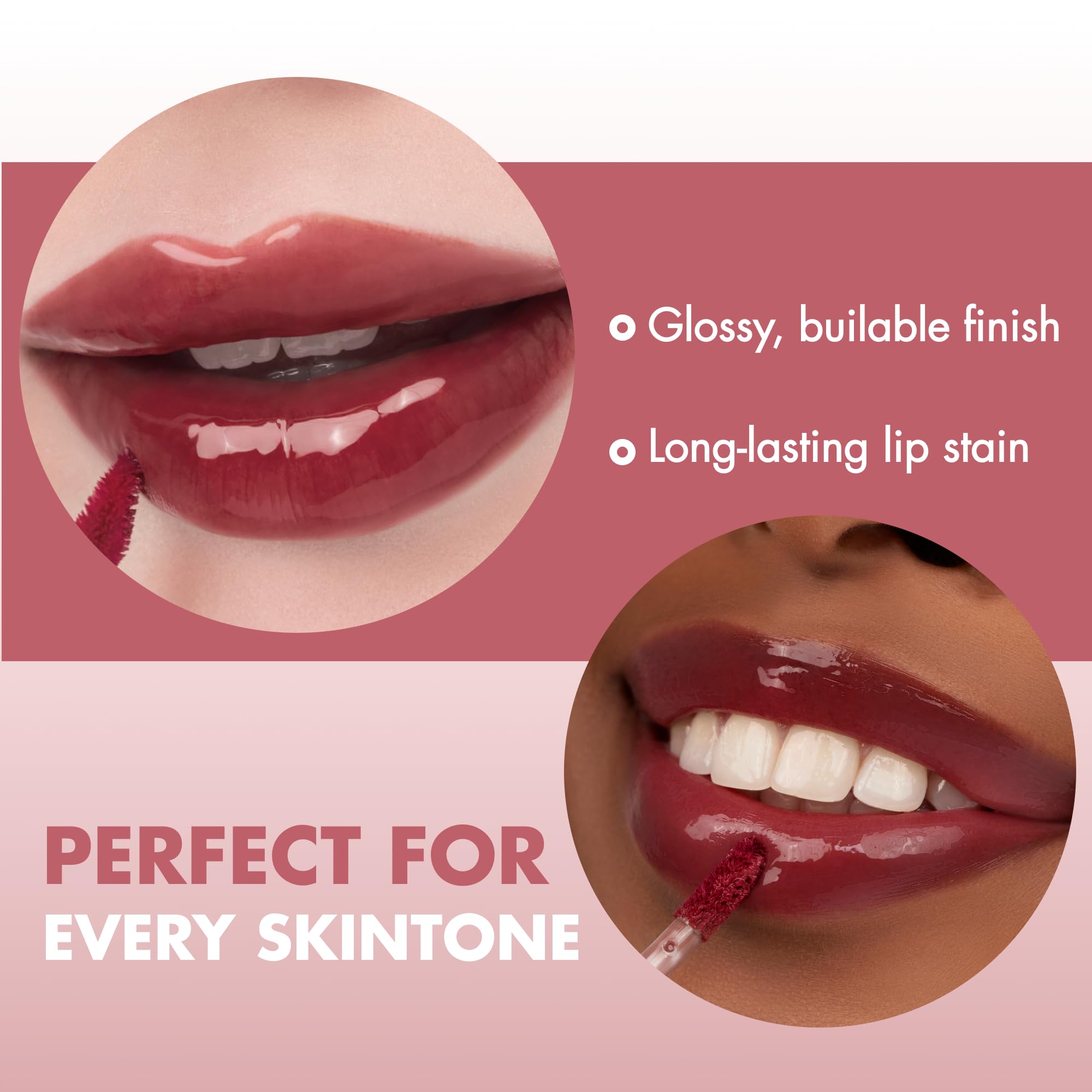 rom&nd lips worn lifestyle image showing rich, flattering color