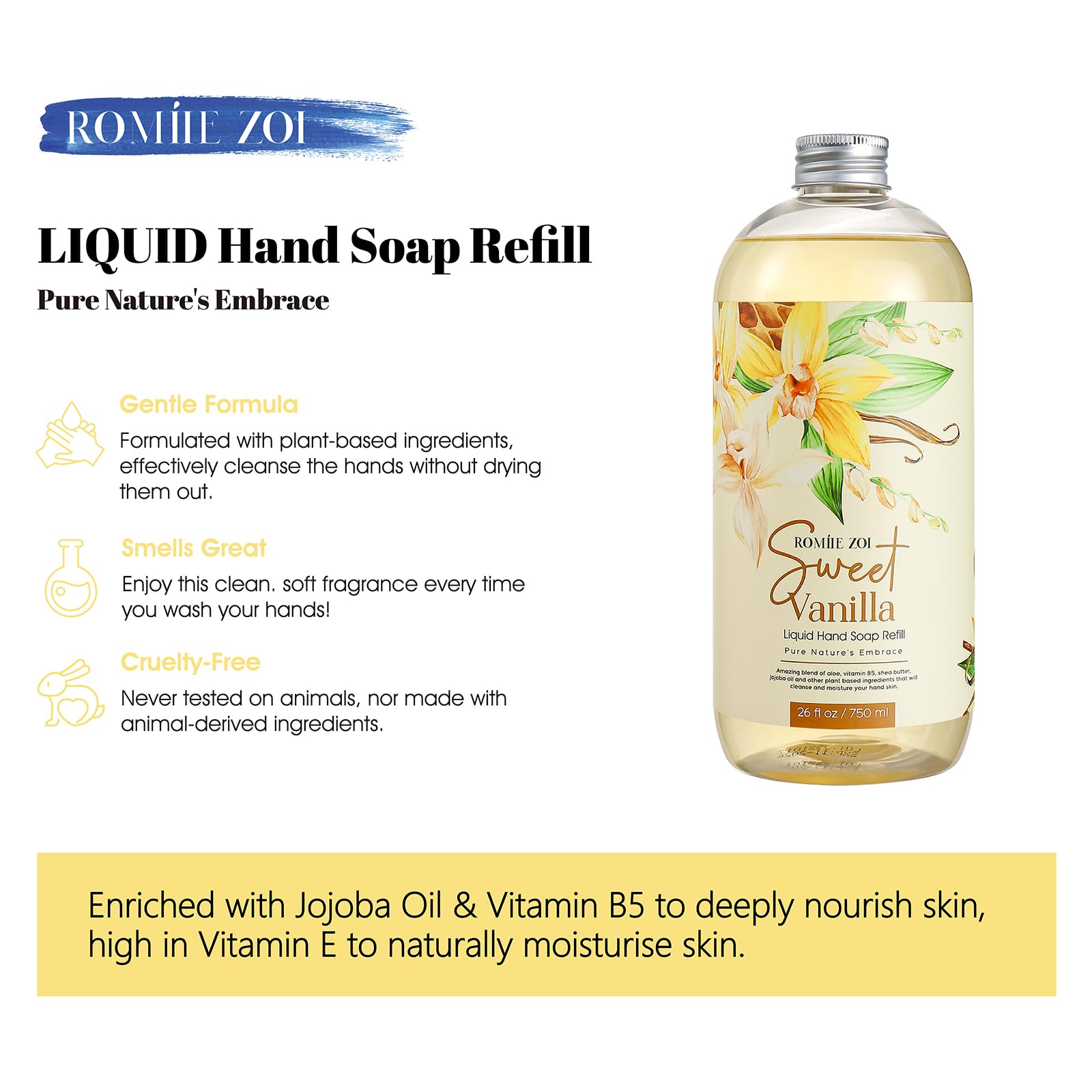 ROMIIE ZOI jojoba oil texture close-up highlighting nourishment