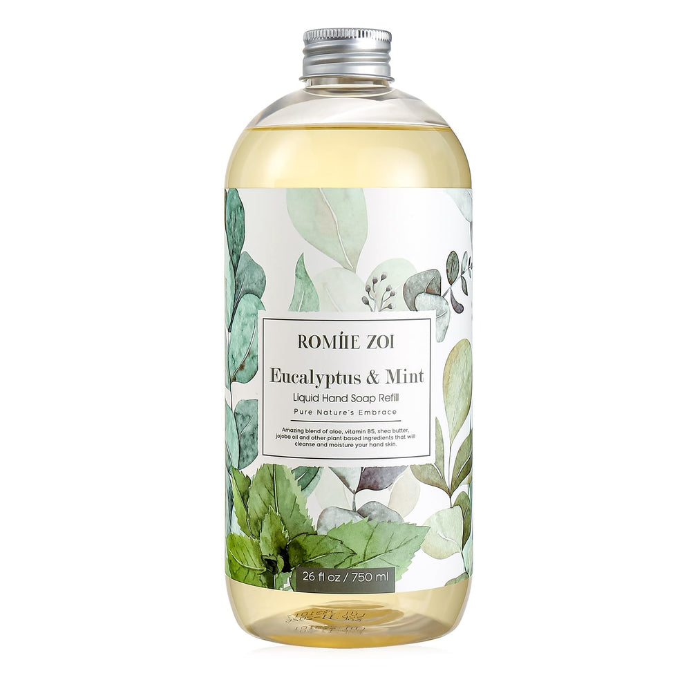 ROMIIE ZOI front label showing 750 ml refill and scent benefit