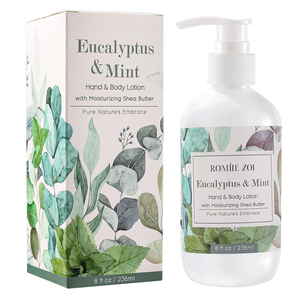 ROMIIE ZOI front packaging showing eucalyptus mint scent and size benefit