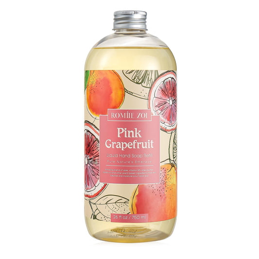 ROMIIE ZOI front packaging showing pink grapefruit bottle and benefits