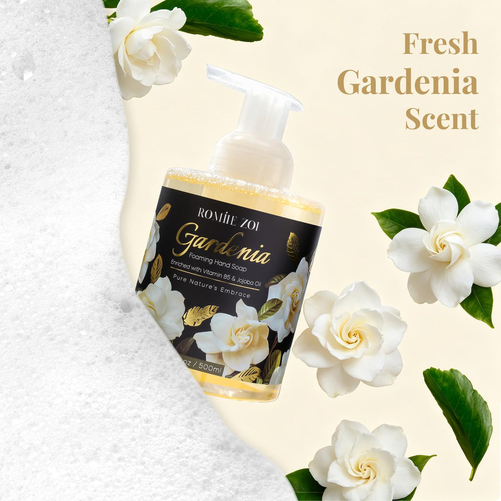 ROMIIE ZOI creamy foam texture close-up highlighting gentle, rich lather