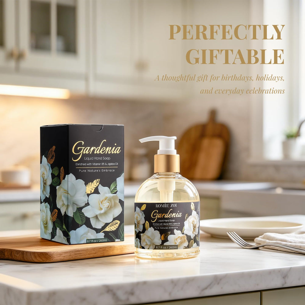 ROMIIE ZOI gift box open with bottle inside for ready-to-give present benefit