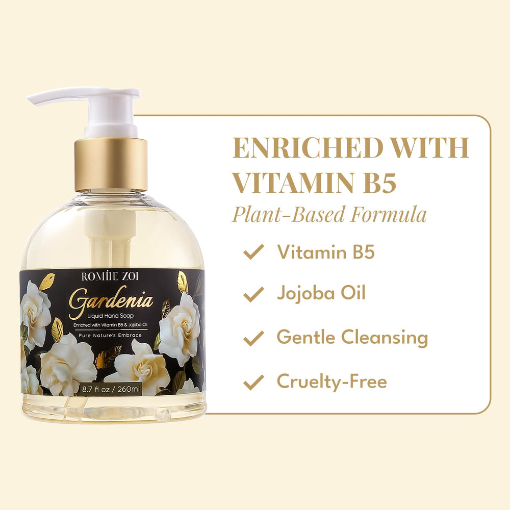 ROMIIE ZOI creamy lather on hands demonstrating effective cleansing benefit