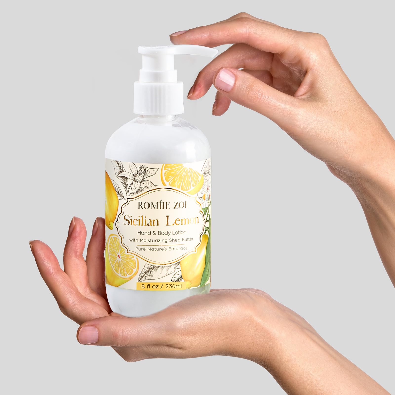 ROMIIE ZOI cream consistency on spoon showing shea butter texture and smoothness