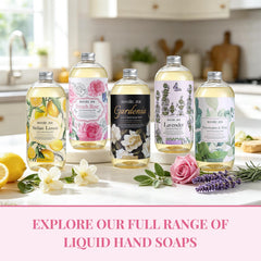 ROMIIE ZOI used while washing hands illustrating soft skin feel