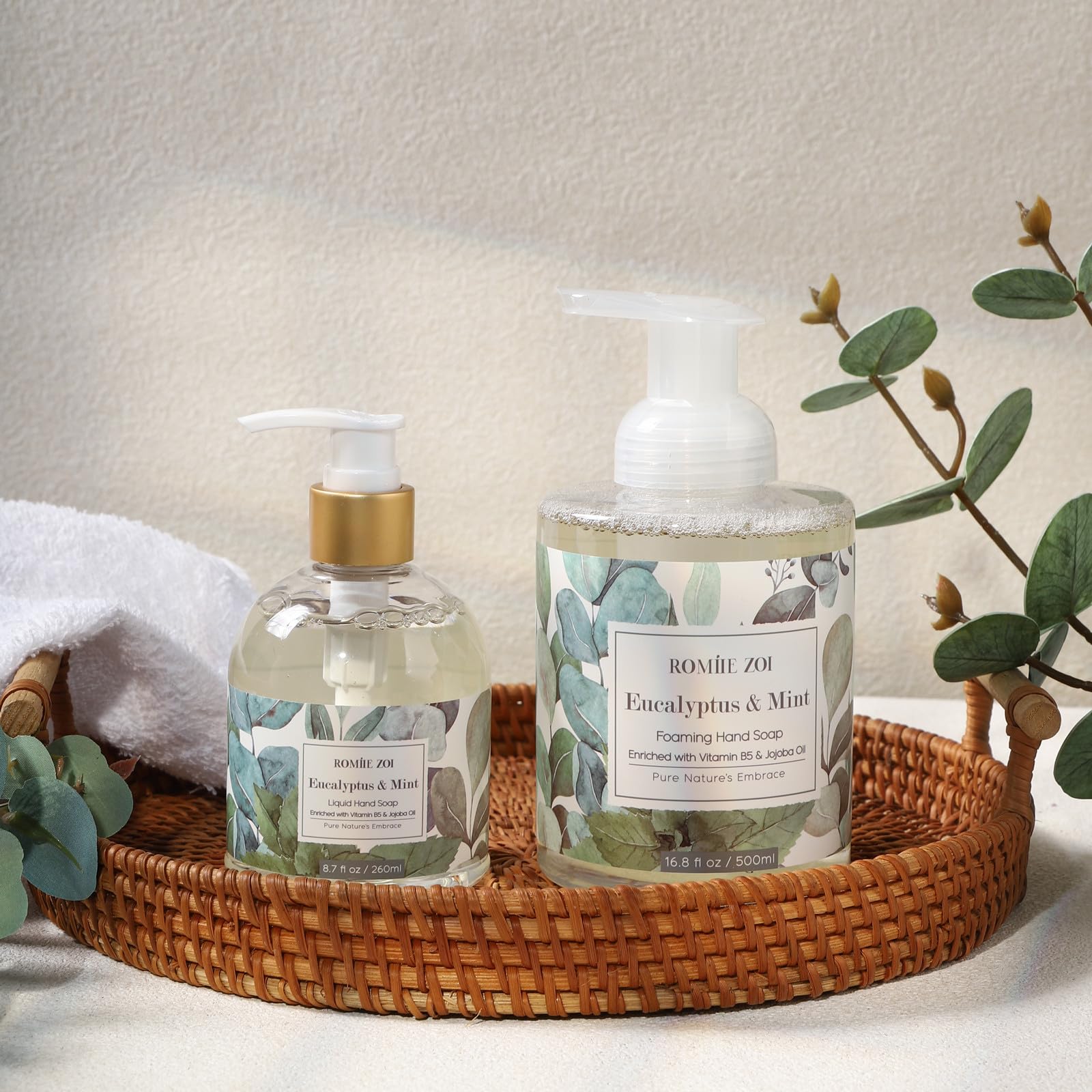 ROMIIE ZOI bottle beside phone showing compact travel-friendly benefit