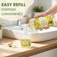 ROMIIE ZOI texture droplet showing liquid clarity and mild formula benefit