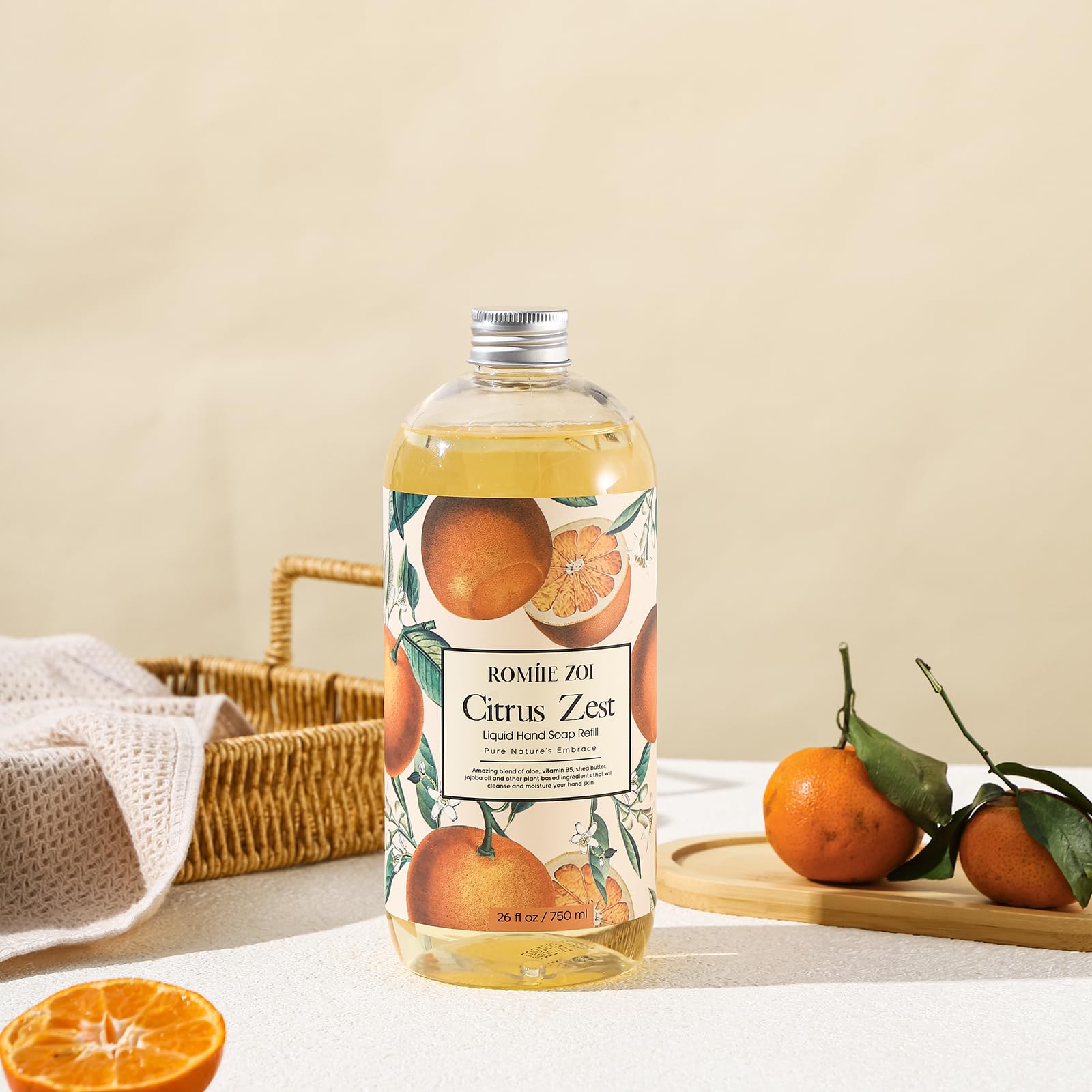 Close-up foam texture of ROMIIE ZOI soap demonstrating gentle lather and moisturizing feel on skin
