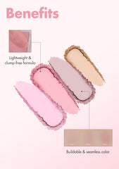 rom&nd powder texture macro highlighting fine-milled formula for smooth blending