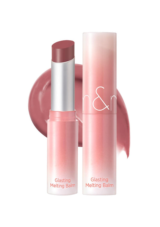 rom&nd front packaging showing sleek case and shade Veiled Rose benefits polished look