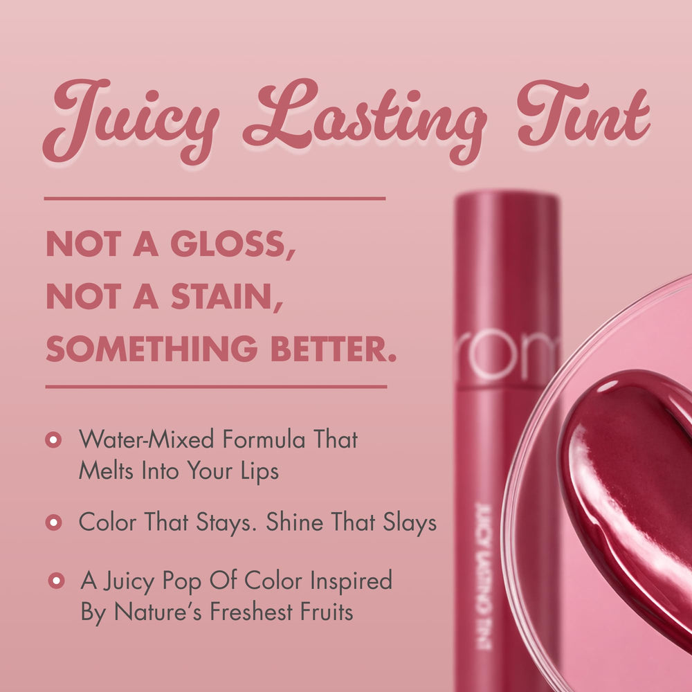 rom&nd applicator close-up demonstrating smooth glide and precise application