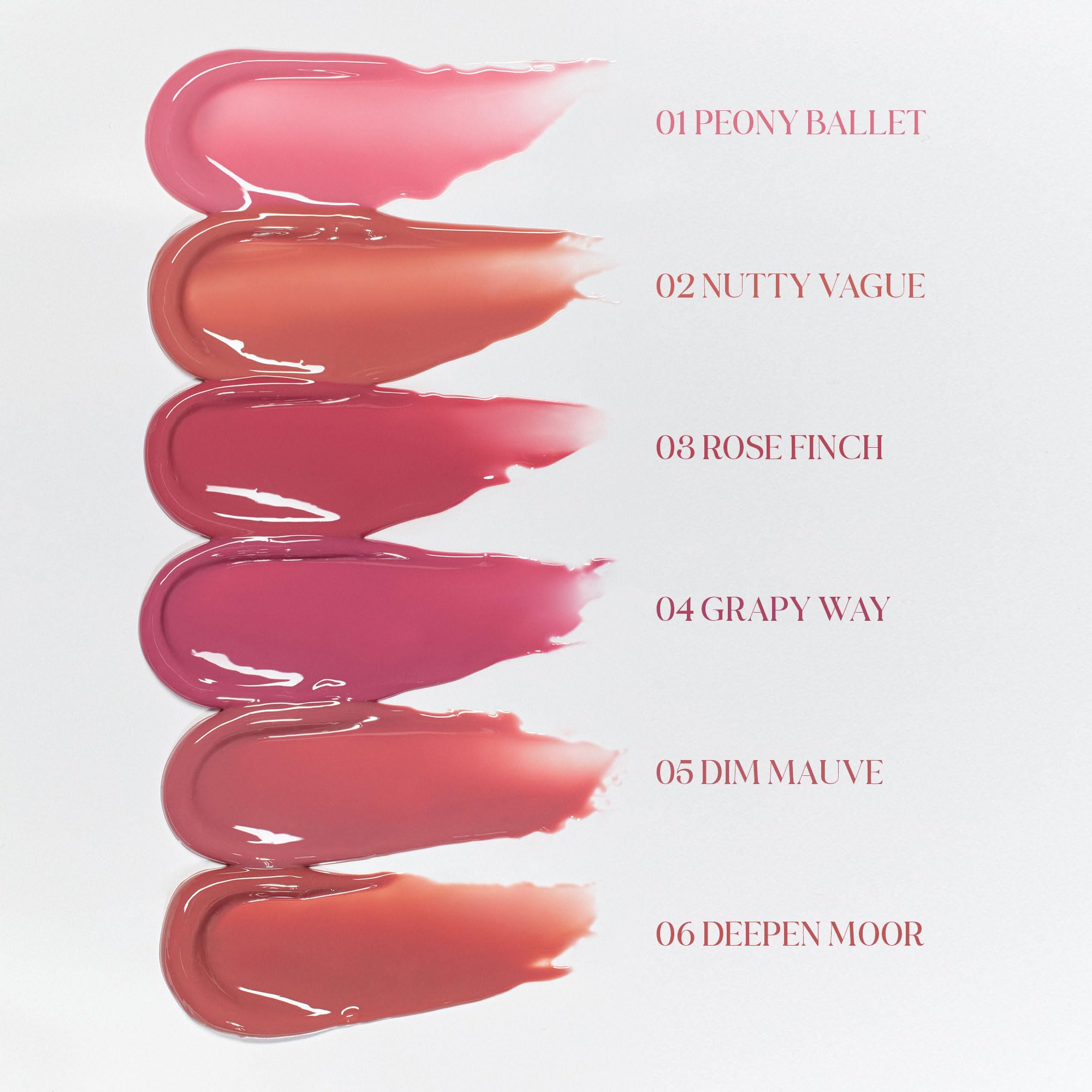 rom&nd Peony Ballet applicator closeup demonstrating precise wand