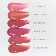 rom&nd Peony Ballet applicator closeup demonstrating precise wand