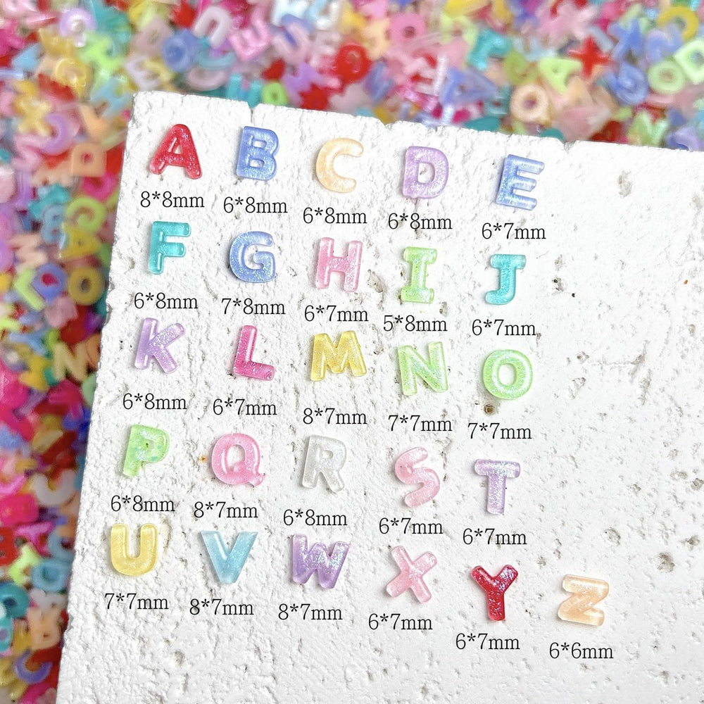 RONGFY arranged letters spelling a name providing creative inspiration