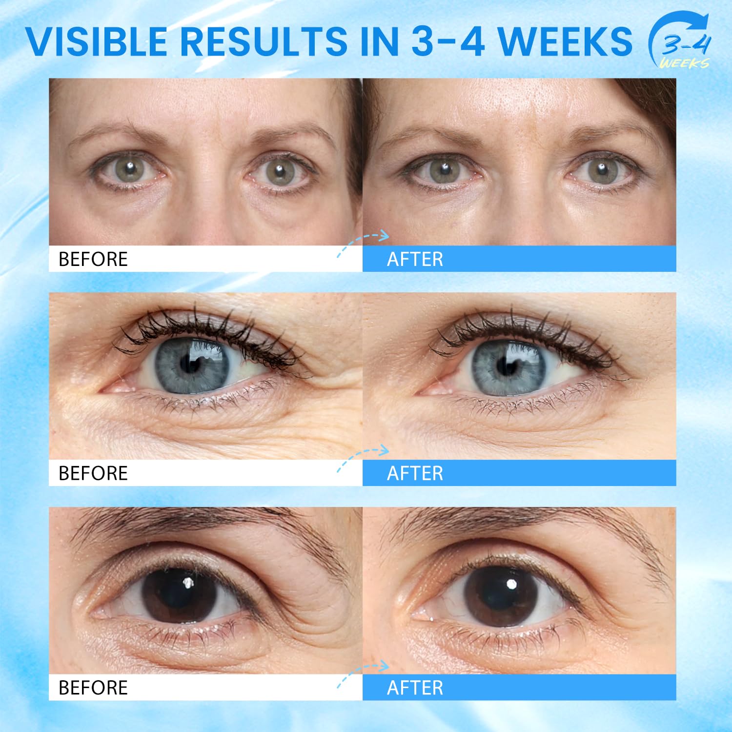 RONKIE eye stick in hand demonstrating easy twist-up application benefit