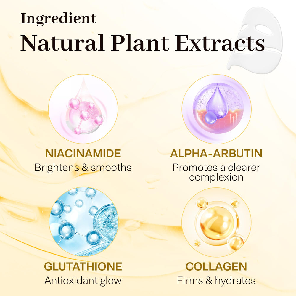 RootedGrace niacinamide and collagen ingredient visual with benefits