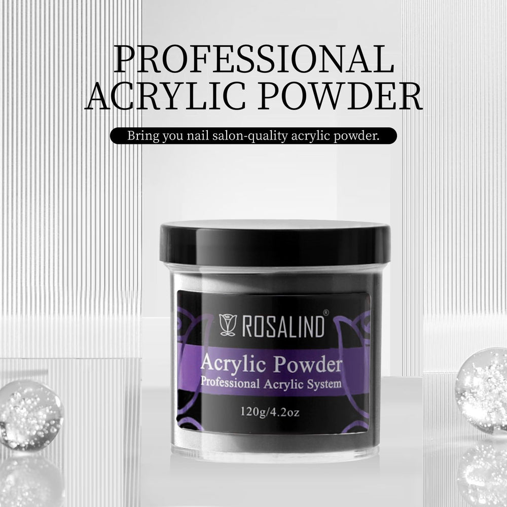 ROSALIND close-up powder texture showing fine milling and smooth handling benefit