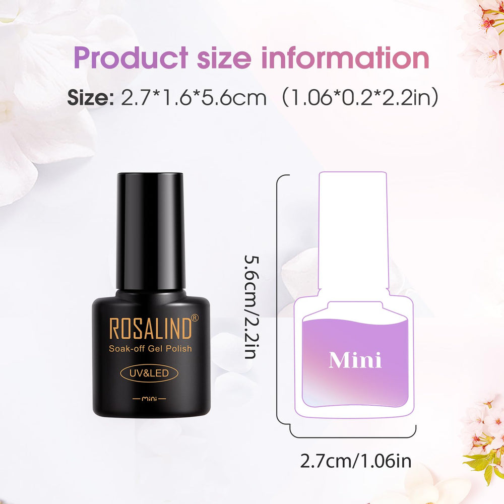 ROSALIND lifestyle shot of finished manicure on model showcasing salon-quality shine