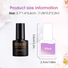 ROSALIND lifestyle shot of finished manicure on model showcasing salon-quality shine