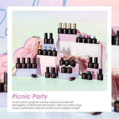 ROSALIND glossy matte glitter top coats displayed showing finish choices and styling flexibility