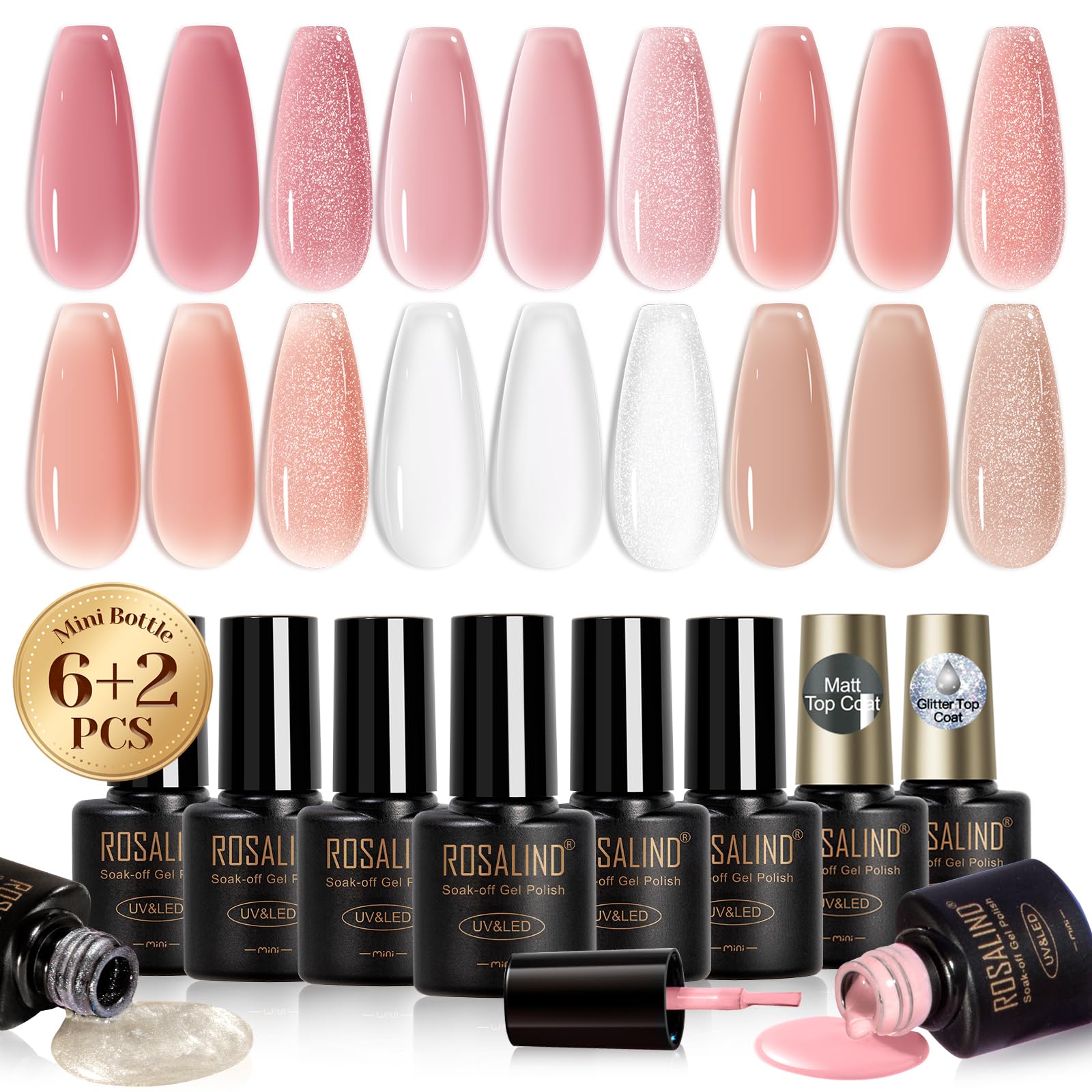 ROSALIND front packaging showing set and contents for easy identification