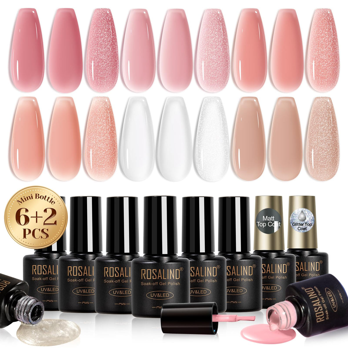 ROSALIND front packaging showing set and contents for easy identification
