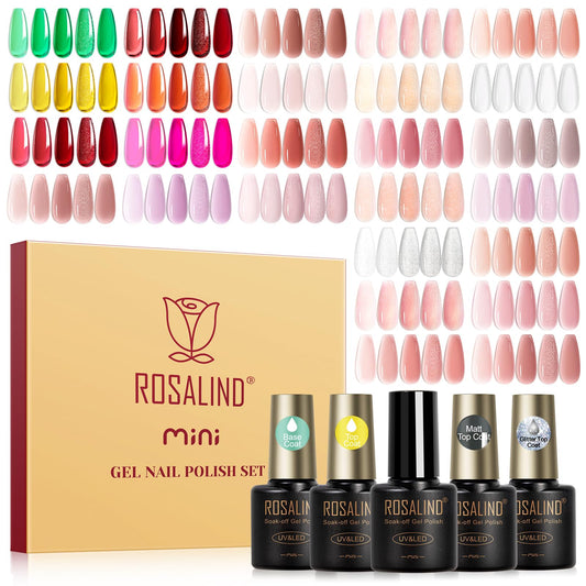 ROSALIND front packaging showing full 30-piece kit and color variety benefit quick selection
