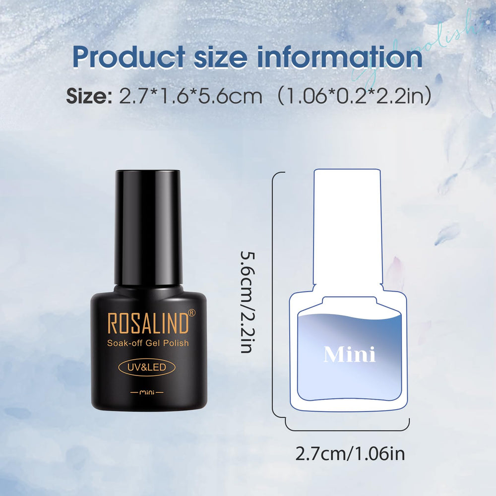 ROSALIND bottle label close-up showing ingredients and 5ml volume for clarity
