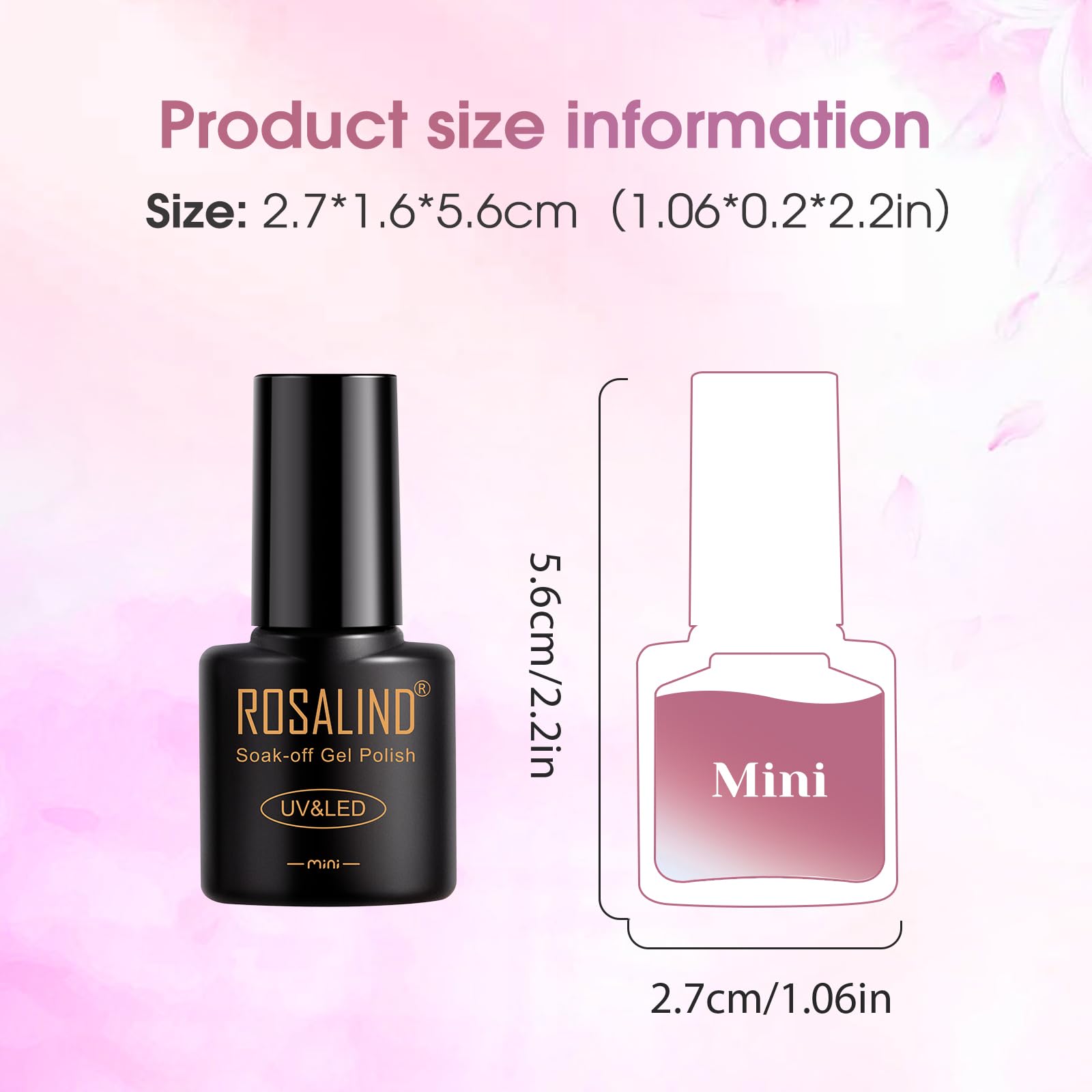 ROSALIND lifestyle party manicure showing finished nails and statement sparkle benefit