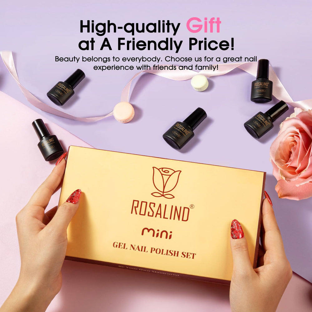 ROSALIND accent nail art with glitter accent showing standout sparkle for creative designs