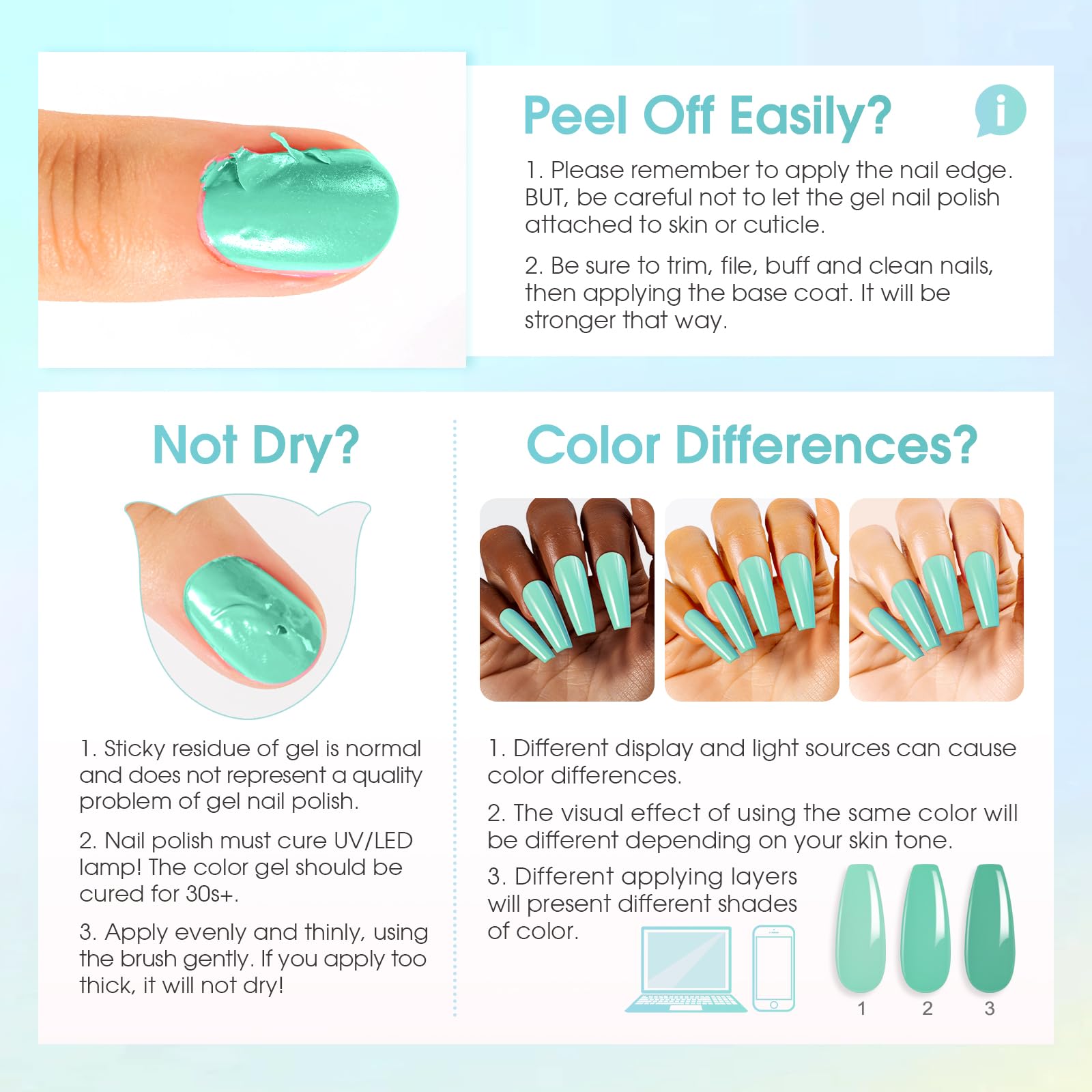 ROSALIND neon manicure lifestyle shot showing bright nails and everyday style