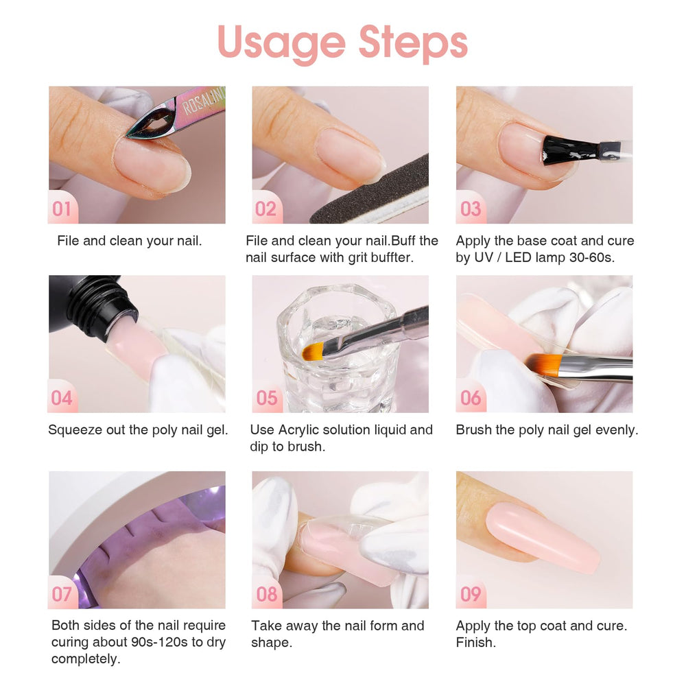 ROSALIND professional salon application showing consistent even coverage
