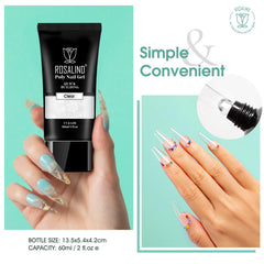 ROSALIND removal filing and drill process showing faster, safer gel removal