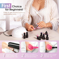 ROSALIND salon station setup showing professional use and quick service benefit