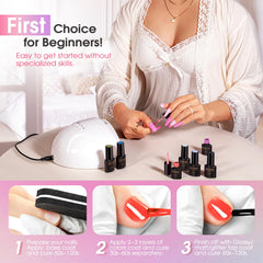 ROSALIND bottle in hand scale shot illustrating compact 5ml size and portability