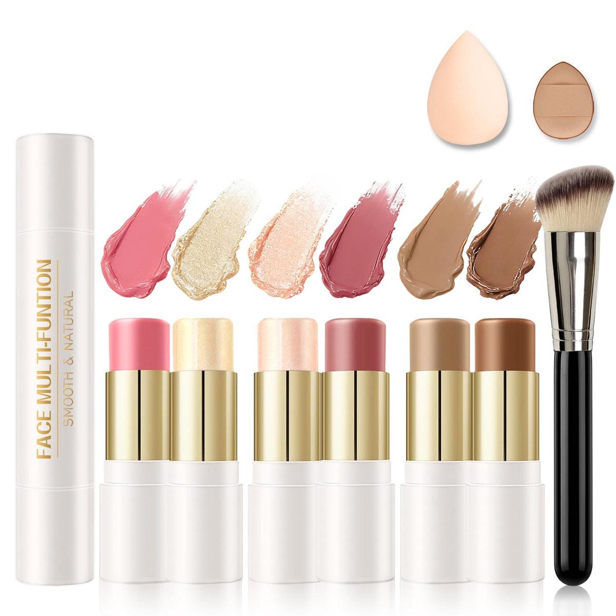 ROSAWEE front packaging showing six double-ended sticks and included tools for convenient use