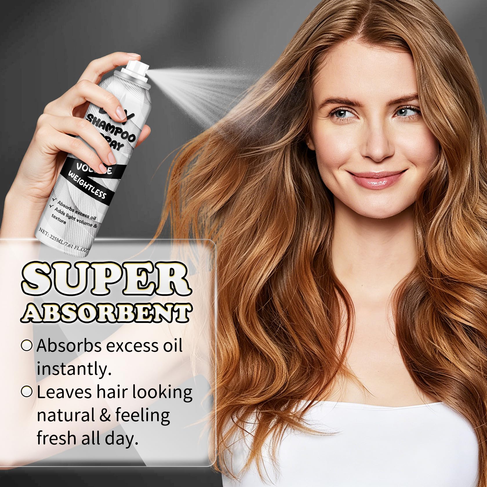 Rosawee close-up of ultra-fine invisible powder for residue-free finish