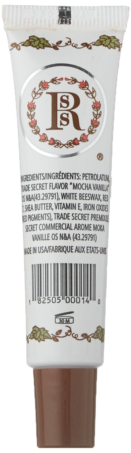 Rosebud Perfume Mocha Rose salve texture close-up revealing smooth balm for quick moisturizing